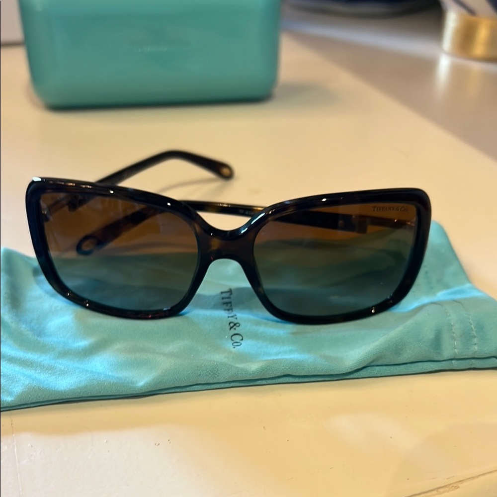 Tiffany & Co. Dark Brown Sunglasses